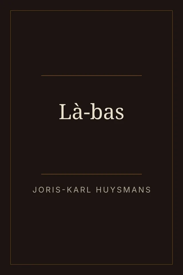 Couverture de « Là-bas »